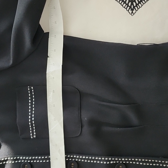 Debra Michaels Collection sz 10 crepe dress - Picture 10 of 13